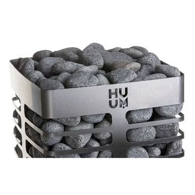 Електрокам'янка для сауни та лазні HUUM STEEL 3,5 kW настінний монтаж - Зображення 2
